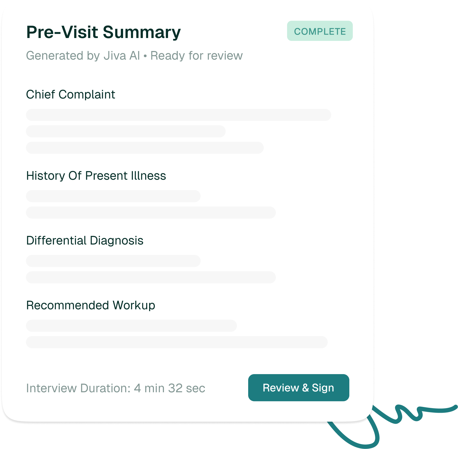 Pre-Visit Summary illustration